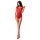 Passion BS064 - Body résille ouvert (rouge) - S-L