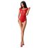 Passion BS064 - Body résille ouvert (rouge) - S-L