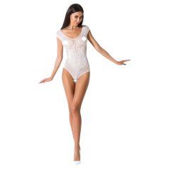 Passion BS064 - Body résille ouvert (blanc) - S-L