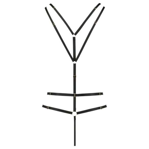 Passion Devil Griotte - Harnais Corps en Métal (Noir) - L/XL