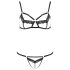Ensemble Corpo en Dentelle "Passion Devil Solon" (noir)