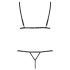 Ensemble Corpo en Dentelle "Passion Devil Solon" (noir)