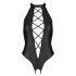 Passion Nancy - body croisé ouvert (noir) - L/XL