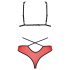 Passion Peonia - ensemble soutien-gorge (rouge)