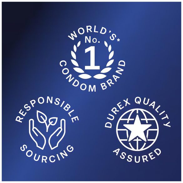 Durex Intense - préservatifs nervurés et perlés (16pcs)