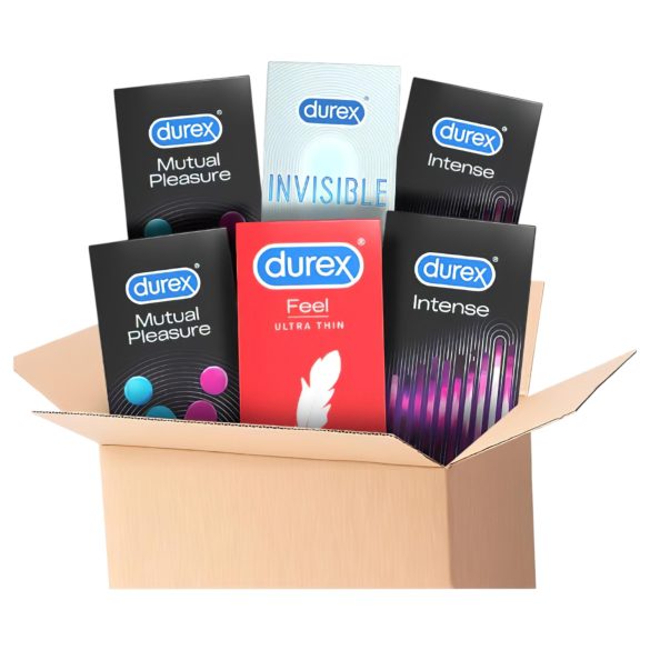 Durex Premium - paquet de préservatifs plaisir extra (6x10)