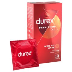   Durex Feel Thin XL - Sensation réaliste préservatifs (10pcs)