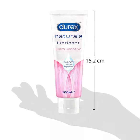 Durex Naturals - lubrifiant extra sensible (100 ml)