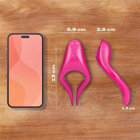 Durex Tease & Ride - Vibromasseur point G - silicone rose