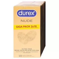 Durex Nude - préservatifs ultra fins (2 x 10 pcs)