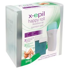 X-Epil Happy Roll - Kit de Cire Épilation