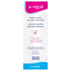 X-Epil - Bandes textiles à épiler (50 unités)