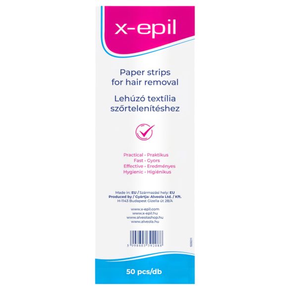 X-Epil - Bandes textiles à épiler (50 unités)