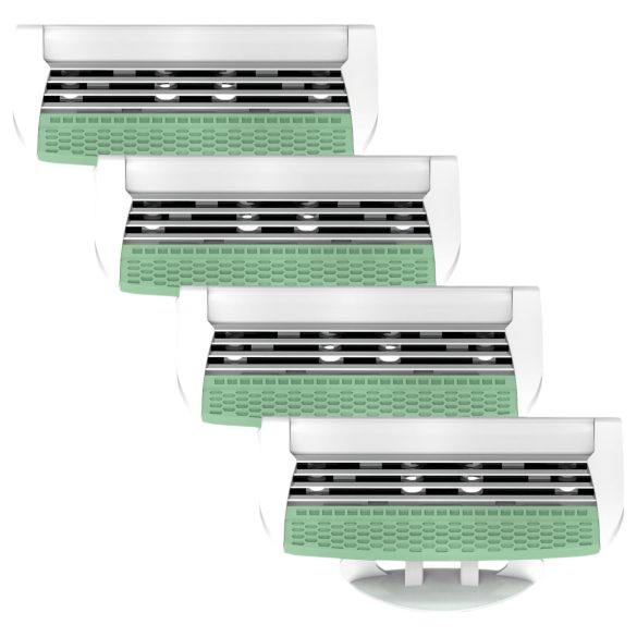 X-Epil Silky Smooth - recharges de rasoir pour femmes 4 lames (4pcs)