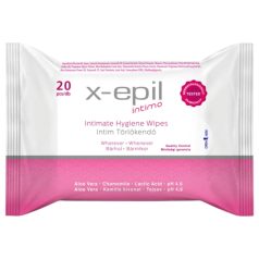 X-Epil Intimo - lingettes intimes (20 unités)