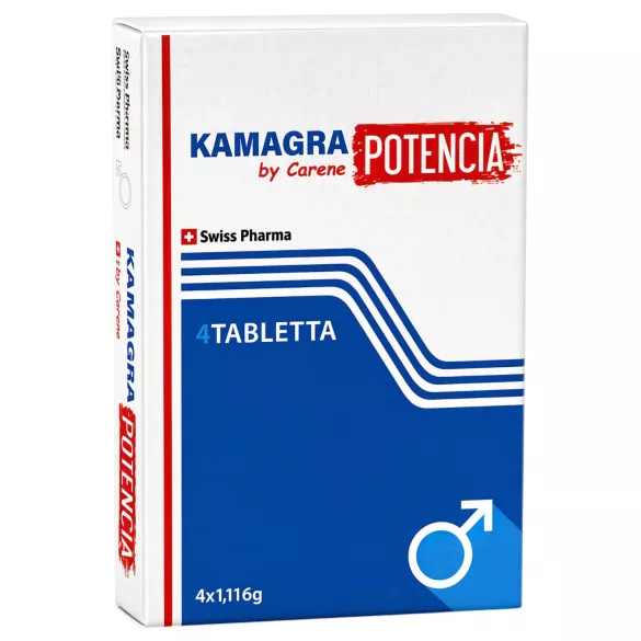 Kamagra by Carene Potencia - complément alimentaire en comprimés pour hommes - 4 pcs