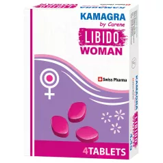   Kamagra by Carene Libido Woman - complément alimentaire en comprimés pour femmes - 4 pcs