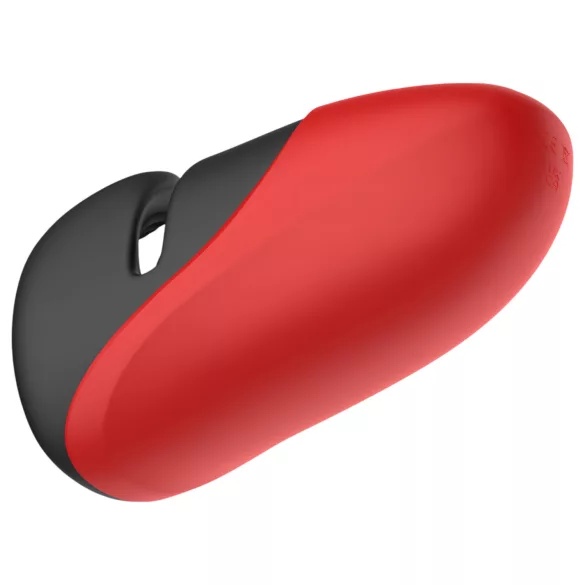 Lena - masturbateur vibrant et serrant - silicone rouge