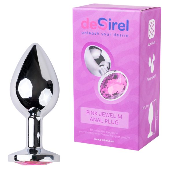 Bijou Anal Desirel M - Argent Rose