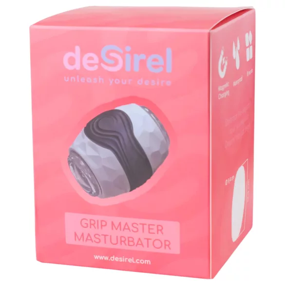 Desirel Grip Master - masturbateur manchon serrant - gris