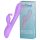 Desirel Hop & Buzz Bunny - vibromasseur avec oreilles de lapin et stimulateur (rose)