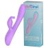Desirel Hop & Buzz Bunny - vibromasseur avec oreilles de lapin et stimulateur (rose)