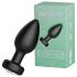Vibrateur anal Desirel Easy Obsidian rechargeable noir
