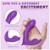 Vibromasseur intime - pour elle et lui (violet)