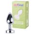 Desirel GlowPlug - Plug Anal Lumineux - Petit (Argent)