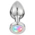 Desirel GlowPlug - Plug Anal Lumineux - Petit (Argent)