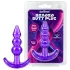Desirel - plug anal boule - silicone violet