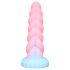 Dildo licorne lumineux 22cm - arc-en-ciel enchanteur