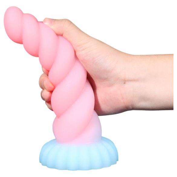OgazR - dildo lumineux licorne - 22cm (arc-en-ciel)