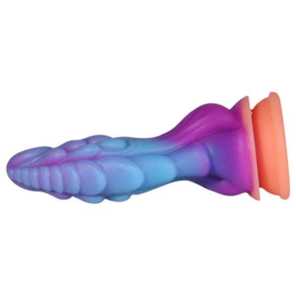 OgazR - gode lumineux dragon - 22cm - silicone violet rose