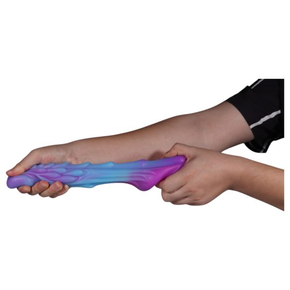 OgazR - gode lumineux dragon - 22cm - silicone violet rose