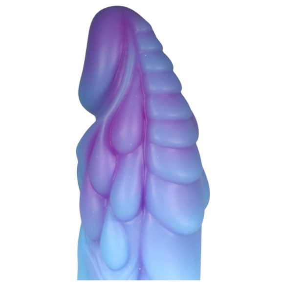 OgazR - gode lumineux dragon - 22cm - silicone violet rose