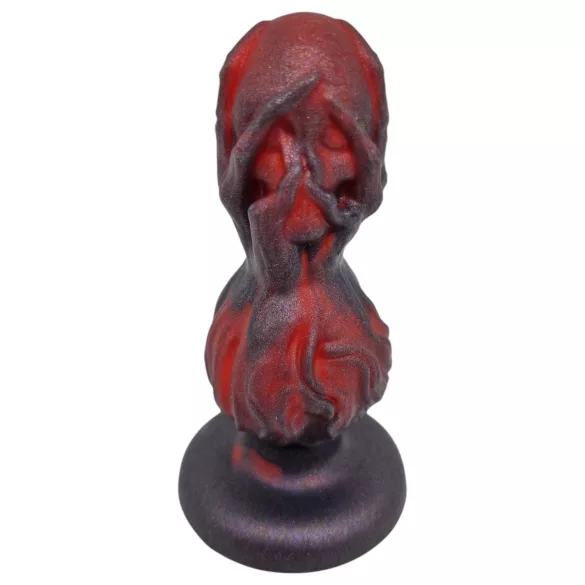 OgazR - plug anal à boules - 10,5 cm - silicone noir