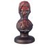 OgazR - Plug anal sphérique - 10,5 cm (noir)