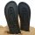 Tongs en noir avec semelle originale - Édition Spéciale