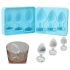 Moule glaçons plug anal (bleu)