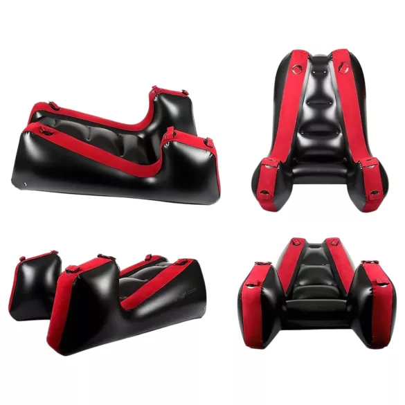 Magic Pillow - canapé sex position gonflable - rouge