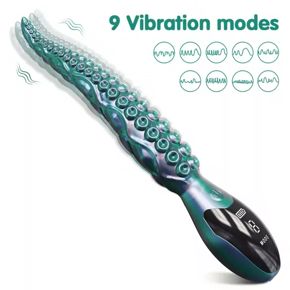 Monster Fuck - Vibromasseur tentacule - vert