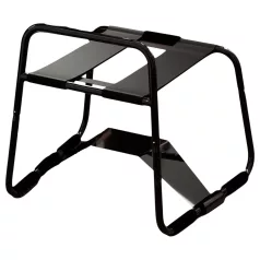   Coussin magique Desirel - Chaise sexuelle avec support pour godemichet (noir)