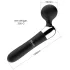 Vibromasseur incurvé rechargeable (noir)