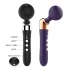 Vibromasseur incurvé rechargeable (noir)