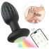 Plug anal intelligent lumineux (noir)