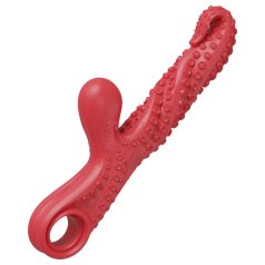 Vibromasseur pieuvre vibrant à bras (rouge)
