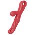 Vibromasseur pieuvre vibrant à bras (rouge)