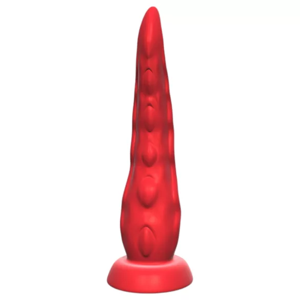 Monster Fuck - gode ventouse tentacule octopus vibromasseur télécommande rouge