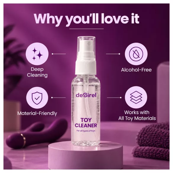 Desirel - spray nettoyant à effet désinfectant (50 ml)